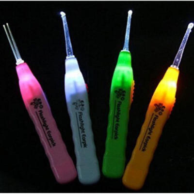 

New LED Flashlight EarPick Ear Pick Wax Remover Curette Cleaner Care Tool