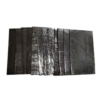 

12PCS 5mm Car Firewall Sound Deadener Heat Shield Insulation Audio Noise Insulation Deadening Material Mat Pad