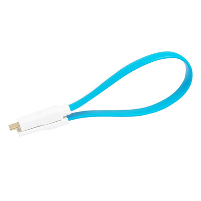 

Sanbao (Sanbao) MU-22B цветные лапша Android общие данные линии короткие микро USB кабель для зарядки зарядки Po линии быстрой зарядки линии 22см