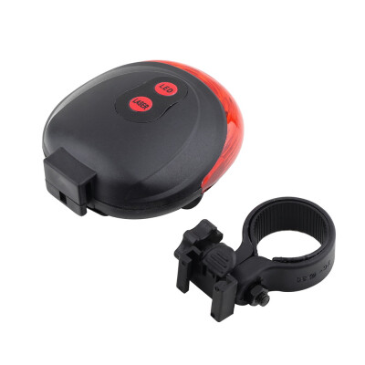 

Cycling Bike Rear Tail Safety Warning 5 LED+ 2 Laser Flashing Lamp Light