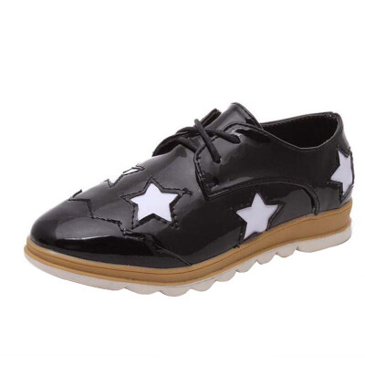 

Kids Girl Boy Star Brogue Shiny Dress Shoes School Party Wedding Sneakers