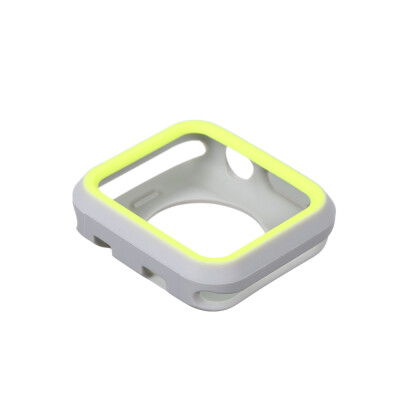 

Soft Silica Gel Watchcase Breakingproof Protective Watch Cover For Apple Watch 32