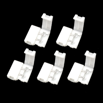 

ZDM 5PCS 2 Pin 810mm Width Solderless Connectors for Single Color NO-Waterproof LED Strip