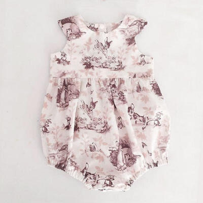 

Newborn Infant Baby Girl Deer Bodysuit Romper Jumpsuit Clothes Outfits Sunsuit