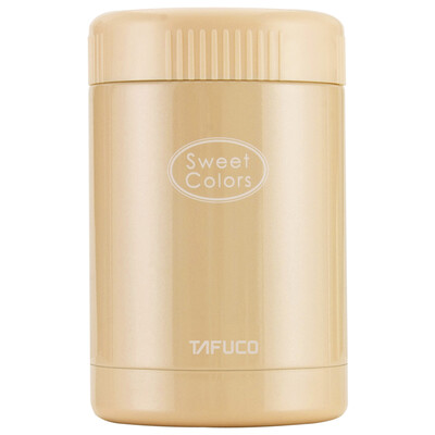 

Taifu high TAFUCO stainless steel insulation porridge barrel braised pot pot pot thermostat lunch box with attached sets of T-2062 m yellow 400ML