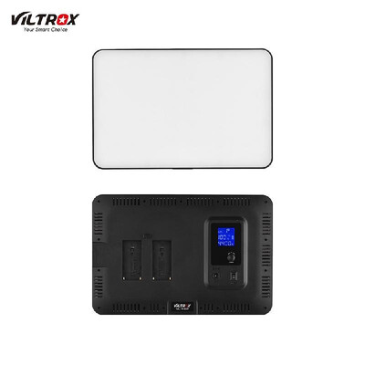 

Viltrox VL-400T Professional 40W Ultra-thin 3200K-5600K Bi-Color Dimmable LED Video Light Photography Fill Light with Wireless Rem