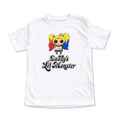 

Suicide Squad Harley Quinn Daddys Lil Monster Children T-Shirt