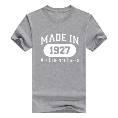 

90th Birthday Gifts Made 1927 All Original Parts T-Shirt