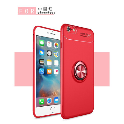 

Fivice iphone 6S case TPU metal ring shell magnetic bracket soft shell