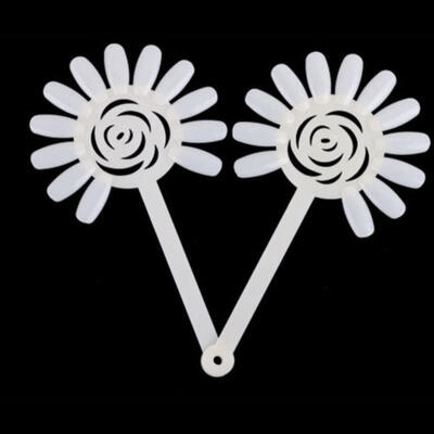 

Nail Art Palette Practice Display Sample Round Wheel Acrylic Polish Tools