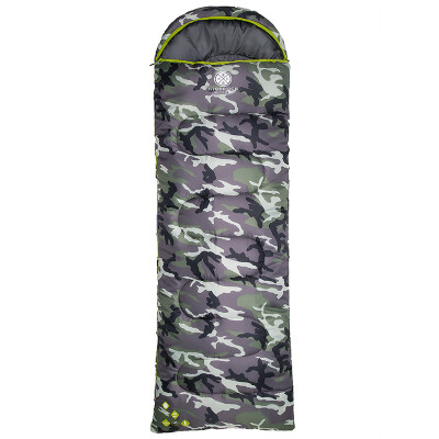 

Heavenly Rock HighRock outdoor spring&autumn three seasons envelope camping with a hat can be spliced ​​sleeping bag fir 350g right open color