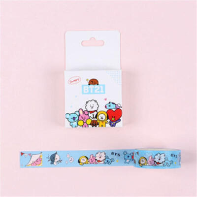 

KPOPBTS EXO Twice Wanne One Bangtan Boys Maksing Washi Tape Scrapbook Stickers