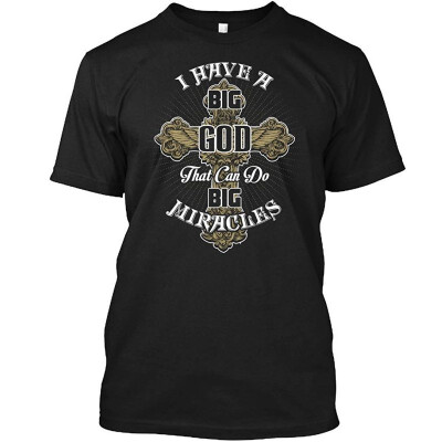 

Christian t Shirts Big Miracles Tshirt - Hanes Tagless Tee