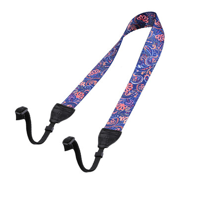 

Retro Style Double Cotton Yard Colorful Pattern Shoulder Neck Strap Camera Strap Bags Wristband for Canon SLR DSLR Cameras PU6009