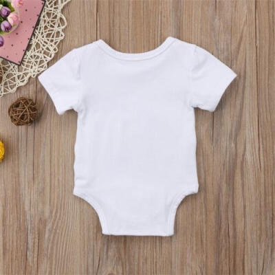 

Toddler Infant Kids Baby Boy Girl Cotton Romper Jumpsuit Bodysuit Clothes Outfit