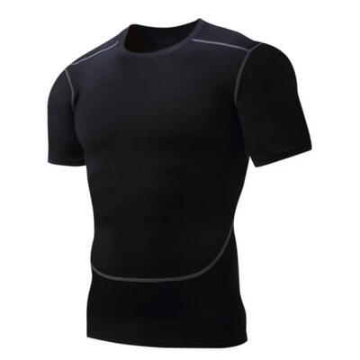 

Mens Fitness Compression Base Layer Top Long Sleeve Tights Sports T-shirts MT02