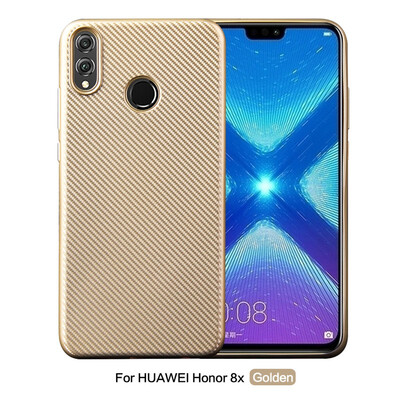 

Goowiiz Phone Case For Huawei Honor Play10 Lite8XP Smart PlusNova 3i Luxury Ultra-thin Carbon Fiber Soft Silicone protection