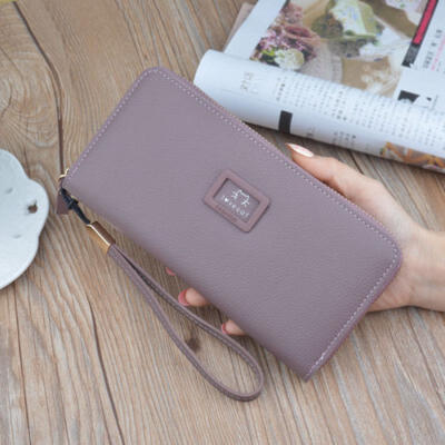 

Fashion Lady Women Leather Clutch Purse Long Zip Card Holder Case Wallet Handbag