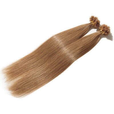 

100 Remy Hair Human Hair Extensions U Tip Hair Extensions Straight Silky Hair