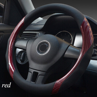 

Car interior accessories Steering Wheel Cover coffee red gray Multi-color fashion Antiskid design Protection Steering Wheels