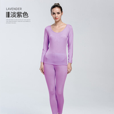 

Warm Long Johns Thermal Underwear For Women Sexy Seamless Winter Thermal Underwear Set Thermos Lingerie Intimates Women