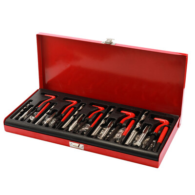 

131pcs Stripped Damaged Helicoil Thread Rethread Repair Tools Kit Set Professional Recoil Repair Tool