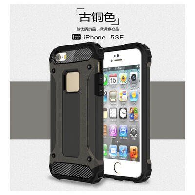 

Fivice iphone 55SSE case Luxury Silicone Diamond Armor PC Hard Shell Phone Case