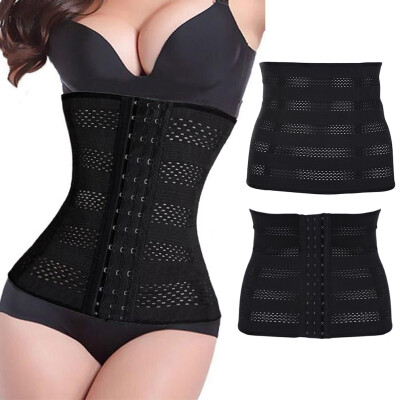 

Women Body Shaper Latex Waist Trainer Cincher Underbust Corset Shapewear