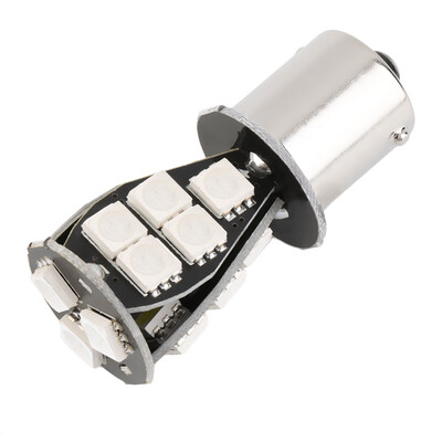 

1156 BA15S 18 SMD 5050 CANBUS ОВС Нет ошибки СИД автомобиля светло-желтый / красный / белый