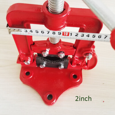 

234 inch Table Rotating Clamp Pipe Vise Bench Pipe Vise Hinged Clamp-on Type Pipe Cast Iron Woodworking Vise