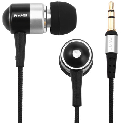 

Awei ESQ3 Noise Isolation In-ear Earphone with 12m Cable for Smartphone Tablet PC
