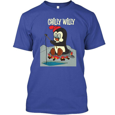 

Chilly Willy Ice Fishing Vintage Cartoon T-Shirt