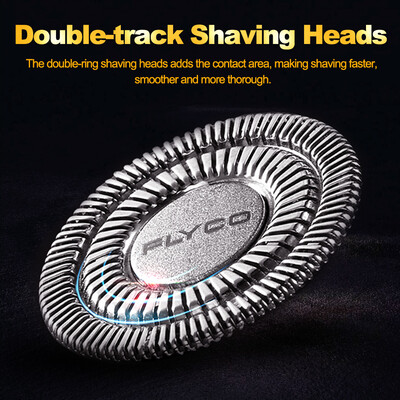 

FLYCO FS370US Electric Shaver Shaving Razor Beard Trimmers with 3D Floating Heads Rechargeable Fully Washable