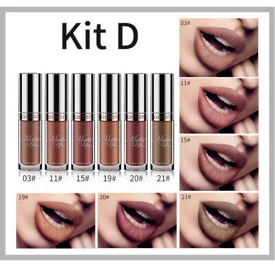 

24Colors Makeup Waterproof Matte Velvet Liquid Lipstick Long Lasting Lip Gloss q