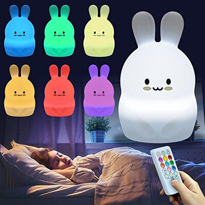 

KWB LED Multicolor Night Light Portable USB Rechargeable Gift for Kids Girlfriend