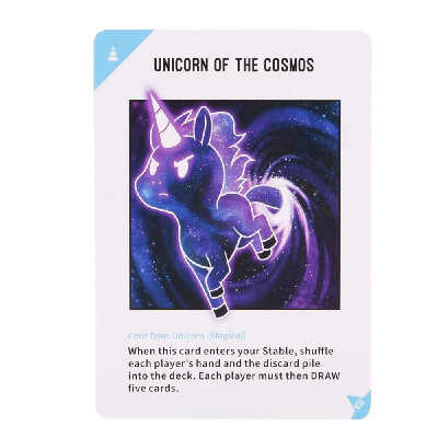 

Unstable Unicorns Kickstarter Exclusive Cards Game Party Play Cards A Card Game for Kids Children