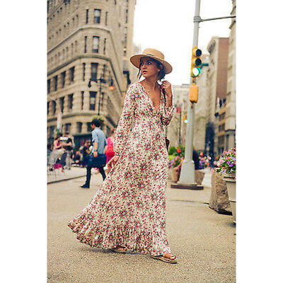 

Womens Summer Evening Cocktail Party Beach Long Maxi Boho Dress
