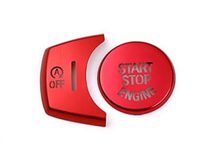 

Eppar New Protective Start Button Cover Stickers Compatible with BMW X6 F16 X6M F86 2015-2019