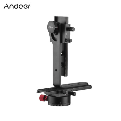 

Andoer 720 Degree Panoramic Head Including 360° Swivel Panoramic Indexing Rotator 2 Way Rail Slider  Bracket Kit for Canon Ni