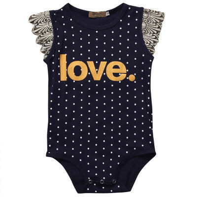 

USA Newborn Toddler Infant Baby Girl Clothes Romper Jumpsuit Bodysuit Outfit B