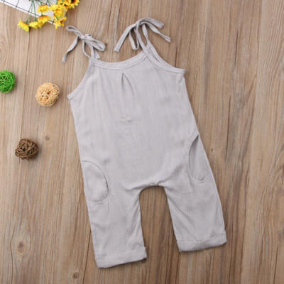 

Toddler Infant Baby Girls Boho Strap Romper Jumpsuit Bodysuit Clothes Outfits