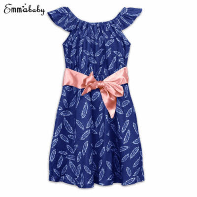 

Mommy&Me Family Matching Floral Dress Mother Daughter Sundress for Kid Women