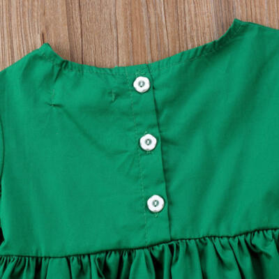 

Toddler Kids Baby Girl Casual Dress Party Pageant Prom Wedding Dress Wide Sleeve