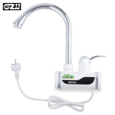 

GZU ZM - C4 Tankless Electric Hot Water Heater Faucet Kitchen Accessories with LED Digital Display