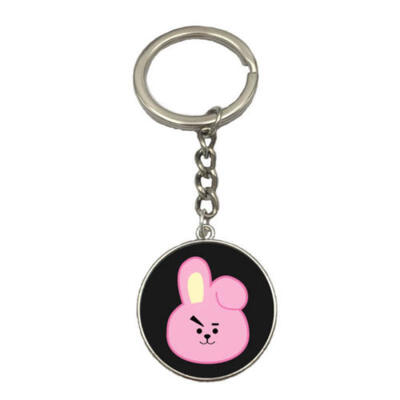 

Kpop BTS BT21 Soft Plush Keychain Doll Key Ring CHIMMY COOKY MANG KOYA Stuff Toy