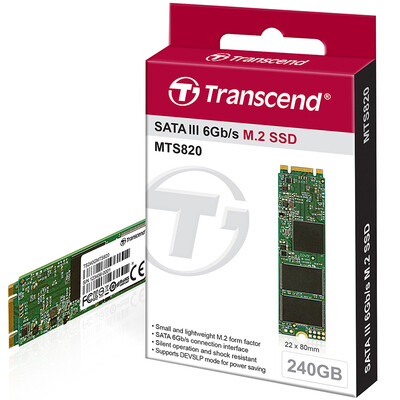 

Transcend MTS820 240G M.2 2280 TLC твердотельный накопитель