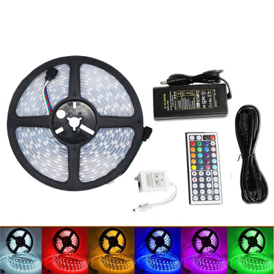 

Ywxlight 5M 5050 72W Led Light Strip 44 Keys Remote Control 5A Adapter Ac 100 - 240V