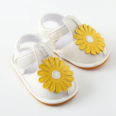 

Princess Baby Infant Kids Girl Soft Sole Crib Toddler Summer Sandals Shoes US