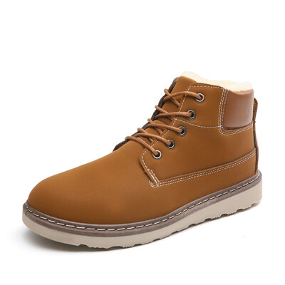 

Mens Winter warm cotton shoes Martin boots