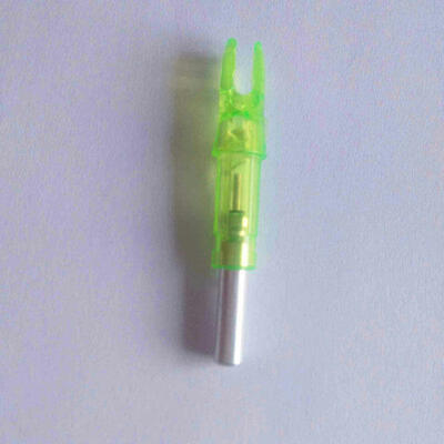

6pcs Archery Luminous Lighted LED Arrow Nock Tail Fit 62mm Arrow Shaft UK